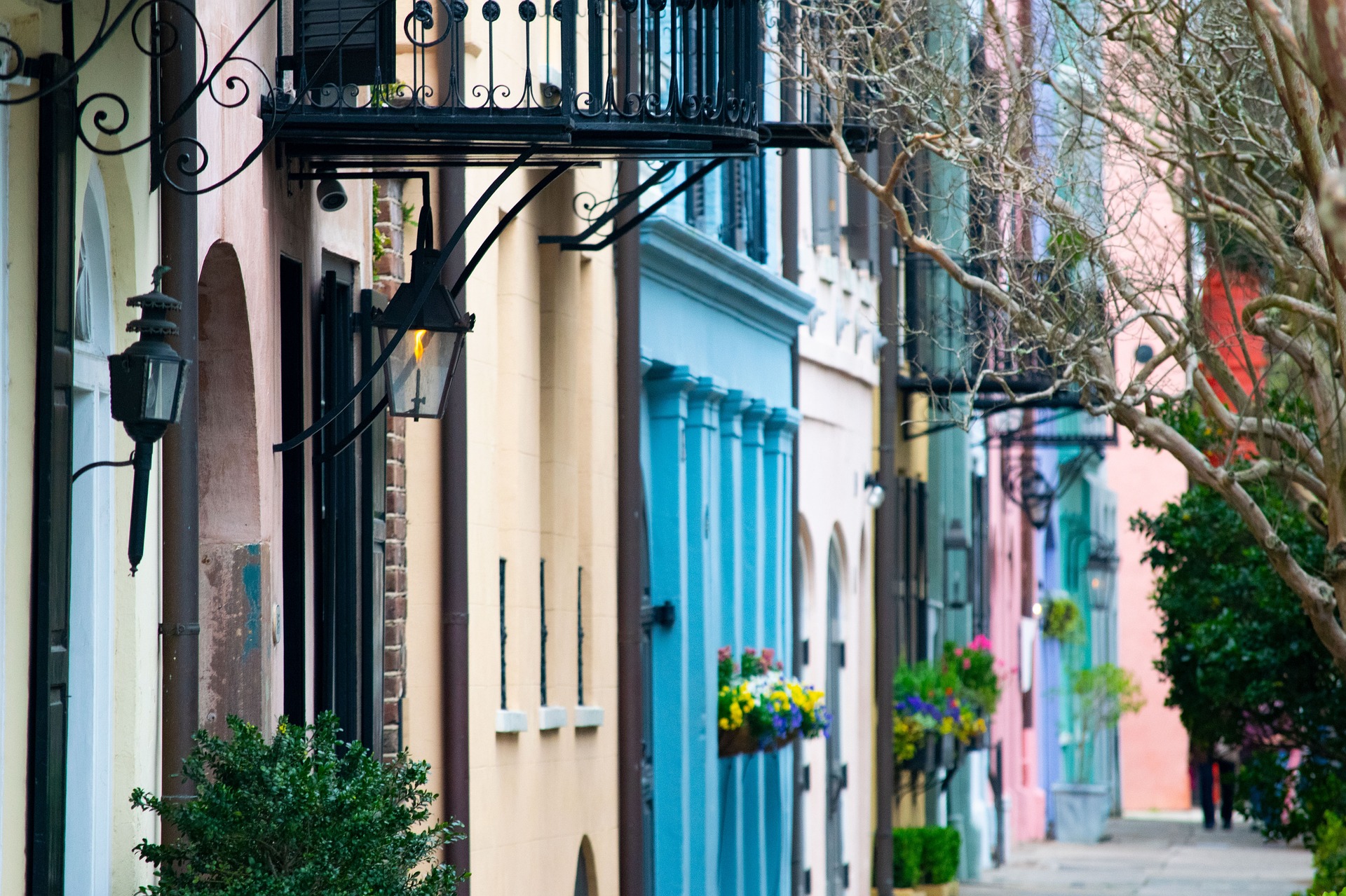 charleston-rainbowrow Charleston SC - Rainbow Row