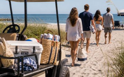 The Ultimate Charleston Beach Escape: Beach Yoga, Tiki Boats, Shark Tooth Hunting & VIP Concierge Service